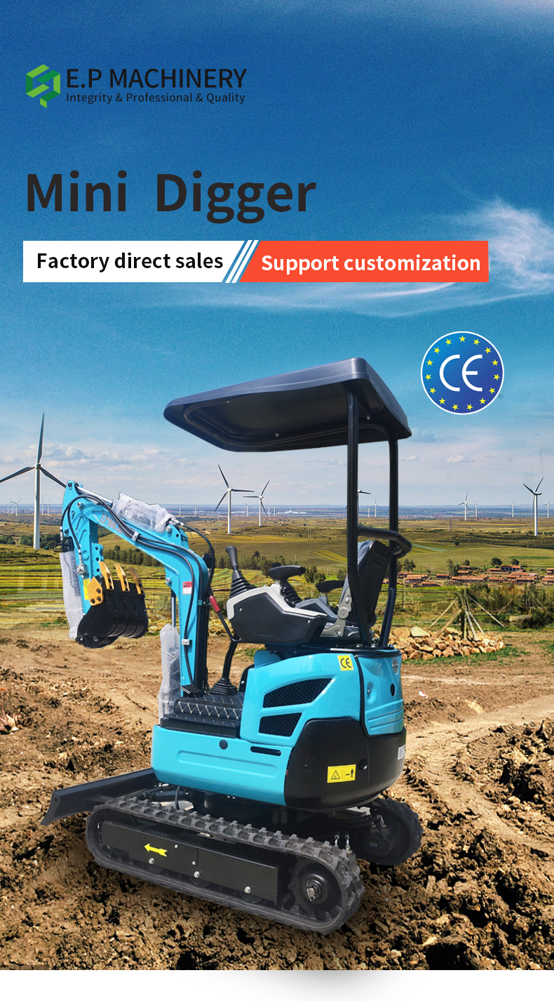 cheapest mini excavator mini excavator 1.3 ton new price china mini excavator best price backhoe rubber tracks micro mini excavator small excavator for farm mini excavator small digger with ce certificate