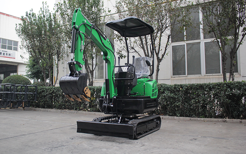 Brazilian exhibition exhibits: 1.3 ton mini excavator model MY13