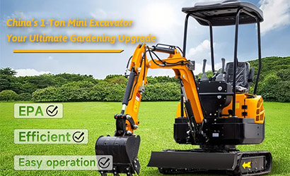 China’s 1-Ton Mini Excavator: Your Ultimate Gardening Upgrade